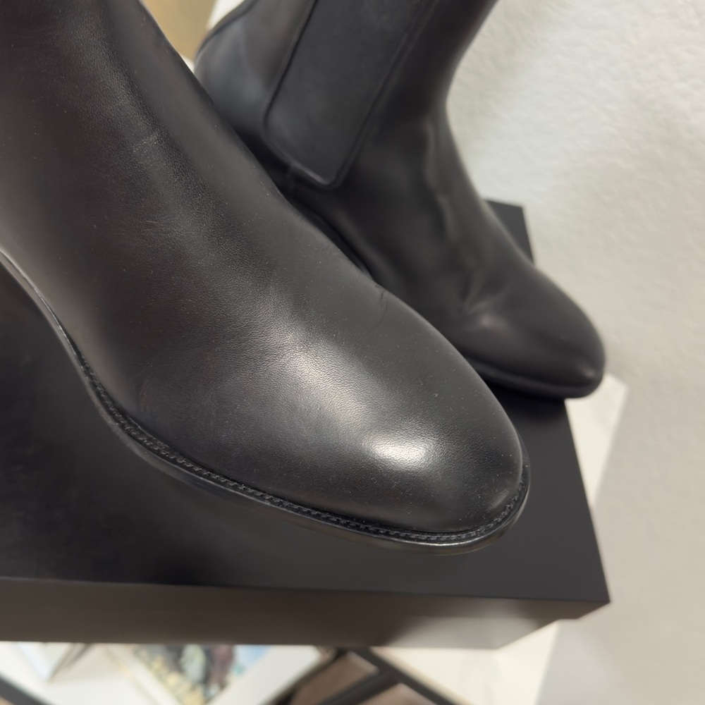 Alexander Wang Black Leather Chelsea Boots - Picture 14 of 14